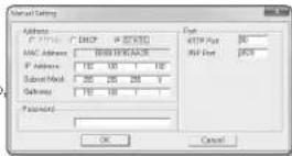 Wisenet XNV6080R - Si vous n'utilise pas de Routeur large bande - 1