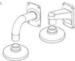 Wisenet XNV6080R - Accessoires en option pour l'installation - 1