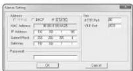 Wisenet XNV6080R - Configuration réseau manuelle - 2