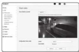 Wisenet XNV6080R - Configuration Smart codec - 1