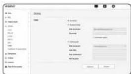Wisenet XNV6080R - Configuration M.au.pt - 2