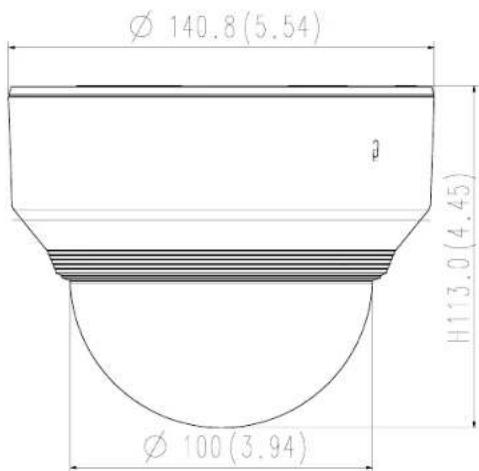 Wisenet XNV6080R - vue Du proDuit - 1