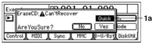 KORG D1200mkII - SelOperation ..... [CheckDrive/ S, EraseCD-RW, Format/ S, Format/ U, FormatAll, LoadSystem/ C, LoadSystem/ U] - 12