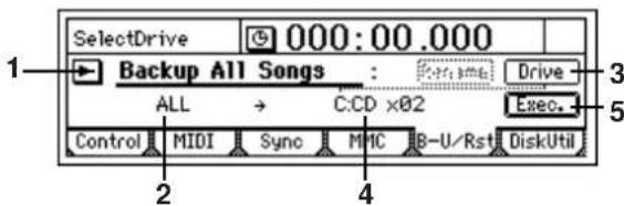 KORG D1200mkII - B-U/ RstType: "BackupAllSongs" - 1