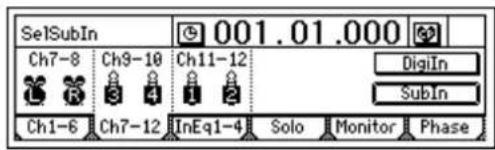 KORG D1200mkII - 1-1. 複数のトラックを2つのトラックにまとめる - 5