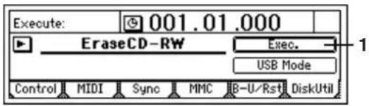 KORG D1200mkII - SelOperation ..... [CheckDrive/ S, EraseCD-RW, Format/ S, Format/ U, FormatAll, LoadSystem/ C, LoadSystem/ U] - 11