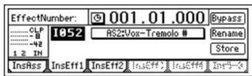 KORG D1200mkII - 外部からエフェクトをコントロールする - 2