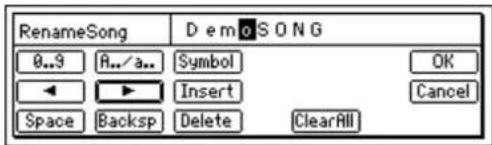 KORG D1200mkII - Rename .... - 1
