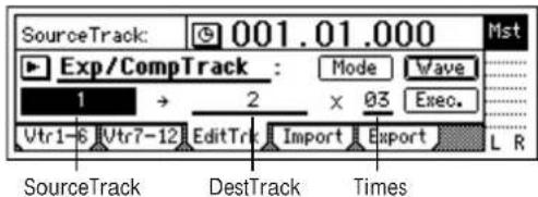 KORG D1200mkII - トラックの最適化:“OptimizeTrack” - 4