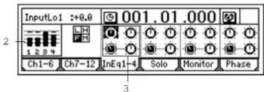KORG D1200mkII - 2-3. EQによる音質の調整 - 1