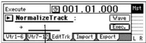 KORG D1200mkII - トラックの最適化:“OptimizeTrack” - 10