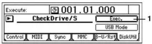 KORG D1200mkII - SelOperation ..... [CheckDrive/ S, EraseCD-RW, Format/ S, Format/ U, FormatAll, LoadSystem/ C, LoadSystem/ U] - 4