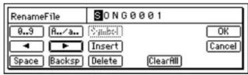 KORG D1200mkII - Rename .... - 1