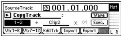 KORG D1200mkII - 3-2. WAV ファイルのエクスポート(書き出し) - 1