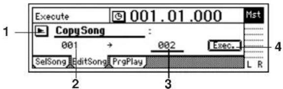 KORG D1200mkII - EditType .. [CopySong, MoveSong, DeleteSong, ProtectSong] - 2