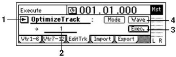 KORG D1200mkII - EditType: "OptimizeTrack" - 1