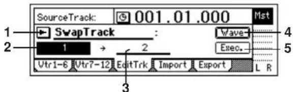 KORG D1200mkII - EditType: "SwapTrack" - 2