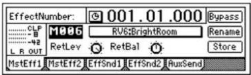 KORG D1200mkII - いくつかのトラックにエフェクトをかける - 1