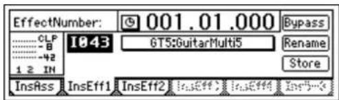 KORG D1200mkII - エフェクトのエディット - 5