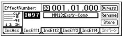 KORG D1200mkII - トラックごとにエフェクトをかける - 5