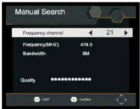 LENCO DVP1064 - Manual Search (Handmatig zoeken) - 1