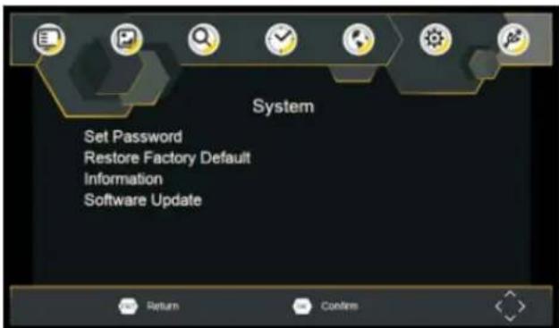 LENCO DVP1064 - System Setting - 1