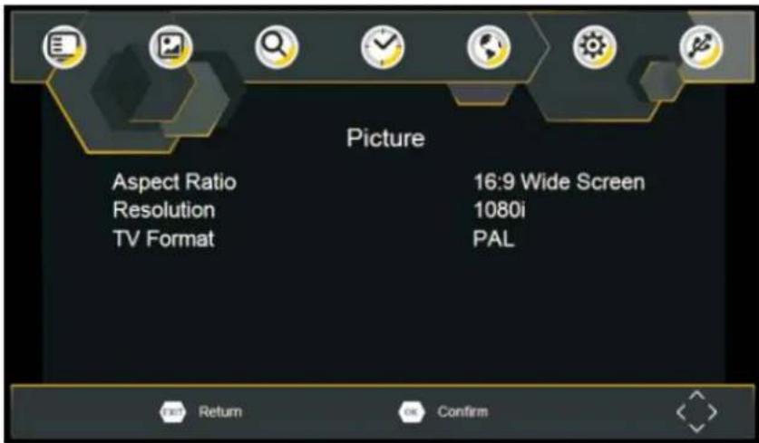 LENCO DVP1064 - Configuración de vídeo - 1