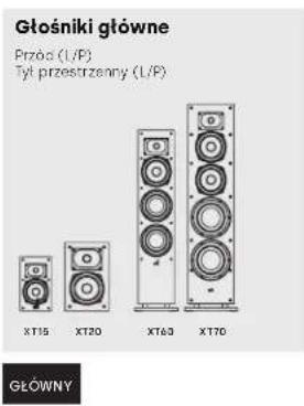POLK XT15 - Stuchanie w 5.1 Surround - opcja alternatywna - 2