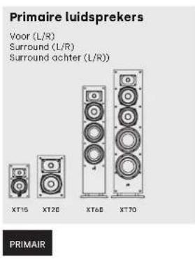 POLK XT15 - Stapelbare hoogte-optie - 3