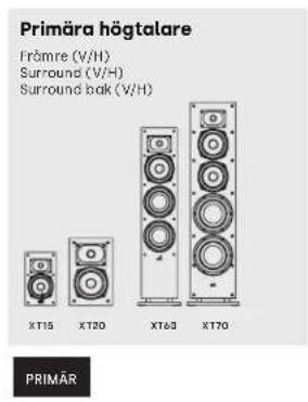 POLK XT15 - Lyssna i 5.1 Surround - alternative placering - 4