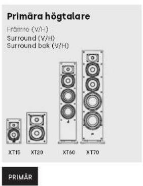 POLK XT15 - Lyssna i 5.1 Surround - alternative placering - 7