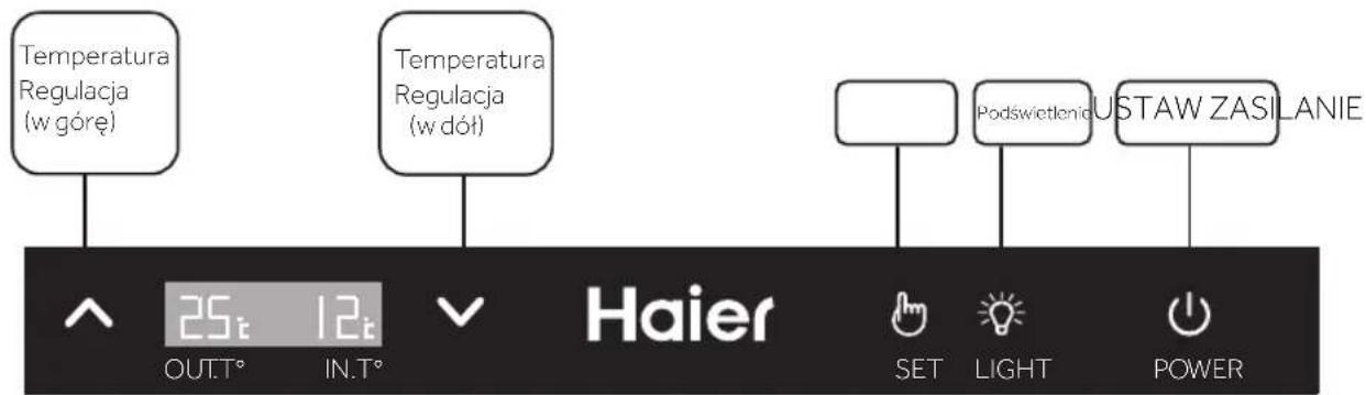 HAIER HWS188GAE - Panel kontrolny - 1