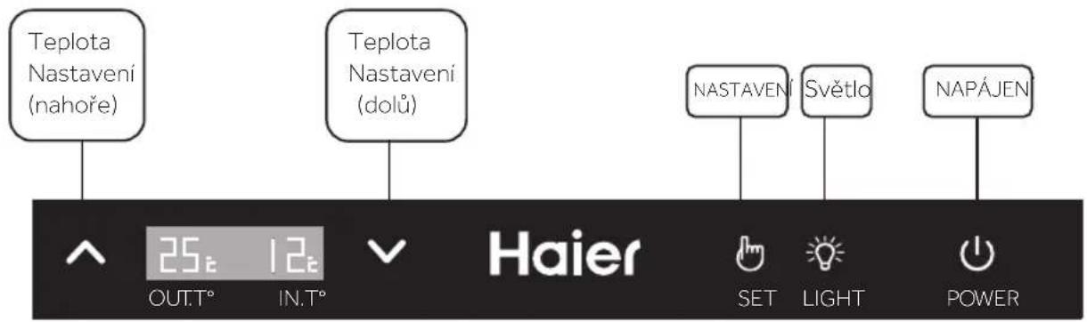 HAIER HWS188GAE - Ovládací panel - 1