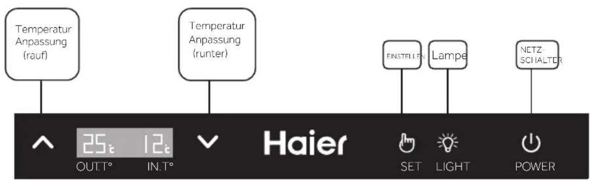 HAIER HWS188GAE - Bedienfeld - 1