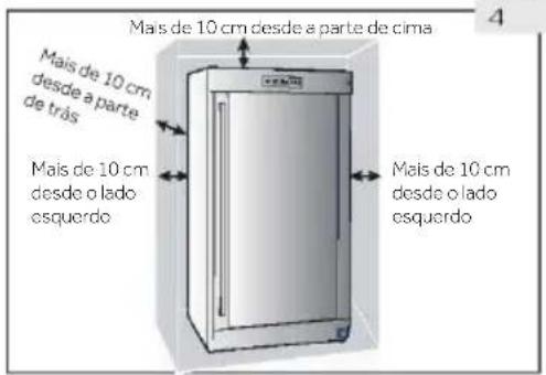 HAIER HWS188GAE - Espaço de ventilação - 2
