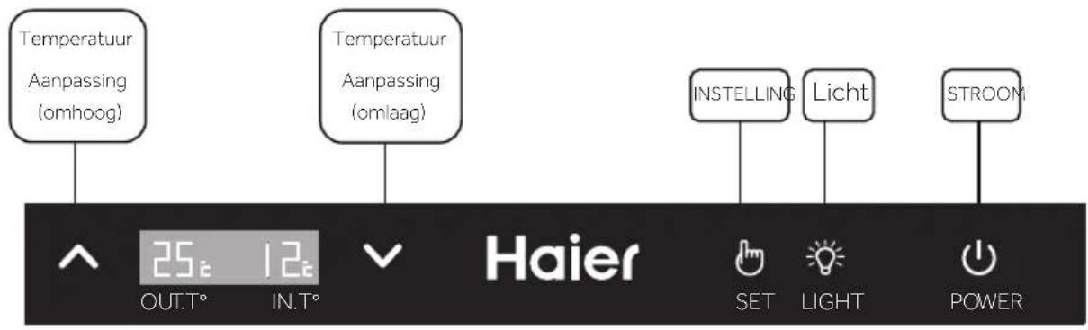 HAIER HWS188GAE - Bedieningspaneel - 1