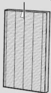 SHARP UAPM50E - Filtre de remplacement - 1