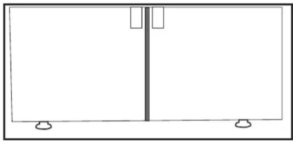 SMEG FA63XBI - Adjusting the stands - 1