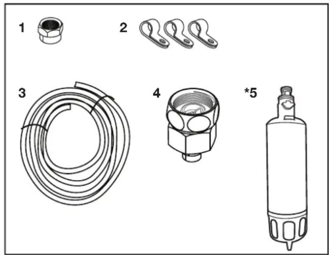 SMEG FA63XBI - Water connection (Optional) - 2