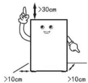 TCL RP470CXE0 - Handling and placement - 1