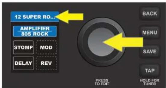 FENDER Mustang LT25 - REEMPLACEMENT D'UN MODELE D'AMPLIFICATEUR PRÉRÉGLE - 1