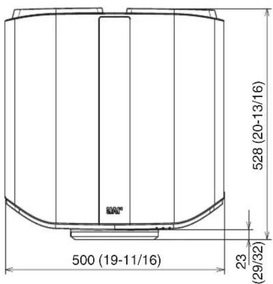 JVC DLANZ8 - Dimensions - 1