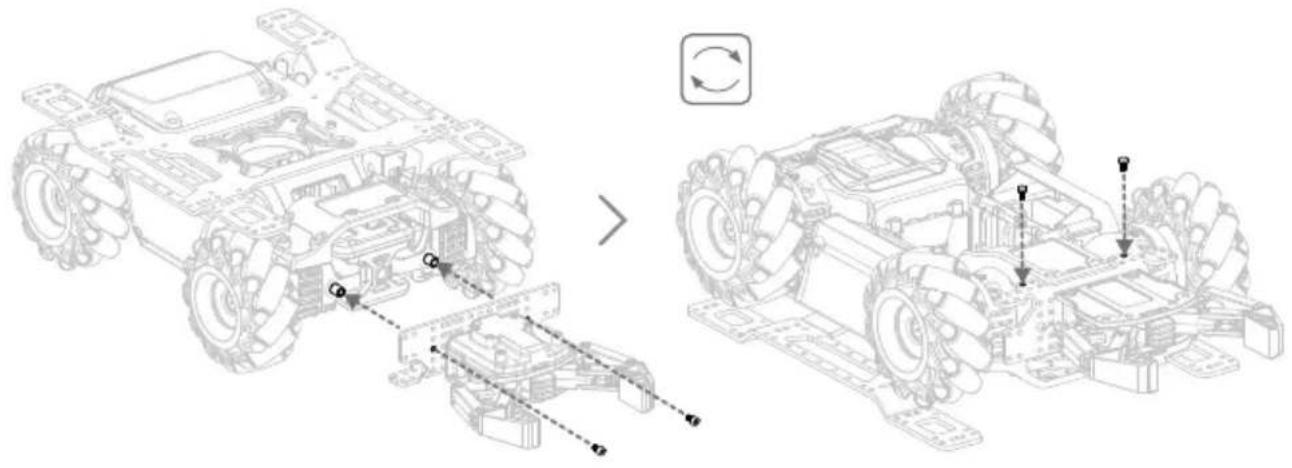 DJI RoboMaster EP Core - 拓展前橋轉接 - 1