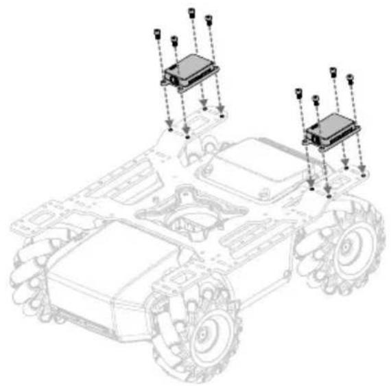 DJI RoboMaster EP Core - 感應器轉接模組安裝說明 - 1