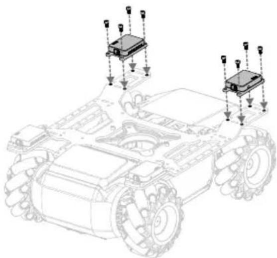 DJI RoboMaster EP Core - 感應器轉接模組安裝說明 - 4