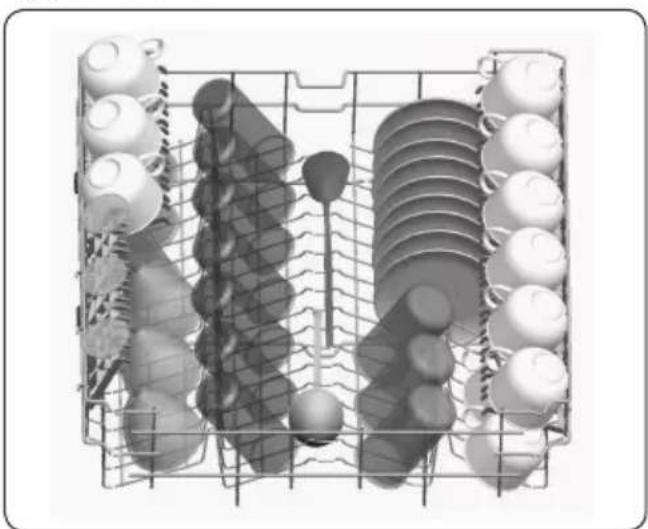 Frilec STUTTGART9513XL - Upper basket - 1