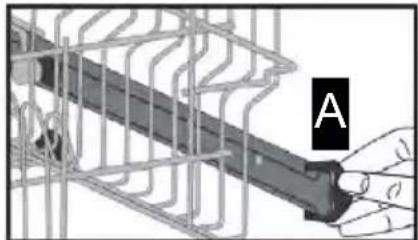 Frilec STUTTGART9513XL - Ajustement du panier supérieur - 1
