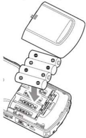 TASCAM Portacapture X8 - Emploi de piles AA - 1