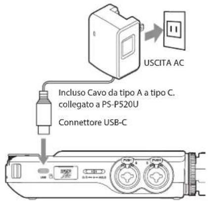 TASCAM Portacapture X8 - Utilizzato di alimentazione esterna - 1