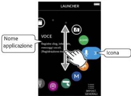 TASCAM Portacapture X8 - Avvio delle app di registrazione - 1